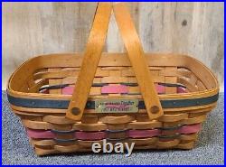 1993 Bee Basket Making It Happen Longaberger Basket Signed by Judy, Wendy Jerry