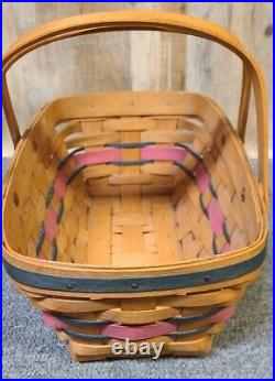 1993 Bee Basket Making It Happen Longaberger Basket Signed by Judy, Wendy Jerry