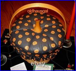 1995-1997 Longaberger set of 3 Pumpkin Baskets Combos + Accessories