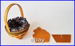 1997-99 lot 3 LONGABERGER EASTER BASKET SET with liners inserts info