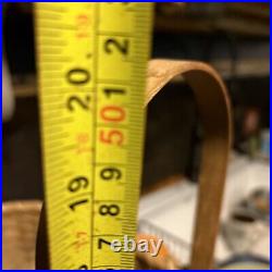 1997 Longaberger Stair Step Basket RARE 1 Handle Rope Edge Signed RM (sibling) 1997 Longaberger Stair Step Basket RARE 1 Handle Rope Edge Signed RM (sibling)