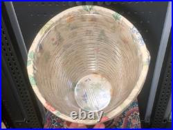 1999 Longaberger Large Laundry Basket with Cloth Liner & Plastic Protector VTG 1999 Longaberger Large Laundry Basket with Cloth Liner & Plastic Protector VTG