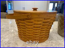 1999 Longaberger Pot of Gold Work Around Basket Wonderful condition 1999 Longaberger Pot of Gold Work Around Basket Wonderful condition