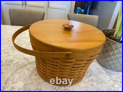 1999 Longaberger Pot of Gold Work Around Basket Wonderful condition 1999 Longaberger Pot of Gold Work Around Basket Wonderful condition