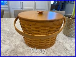 1999 Longaberger Pot of Gold Work Around Basket Wonderful condition 1999 Longaberger Pot of Gold Work Around Basket Wonderful condition