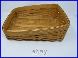 1999 Longaberger Wrought Iron 2 Tier Paper Stand w lid/protectors/liners