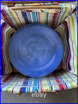 2000 Longaberger Picnic Basket Complete With Dishes handles, leather/wood clasp