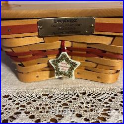 2001 Christmas Collection Red Shining Star Trio And Wrought Iron Stand