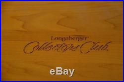 2001 Longaberger Collectors Club Shaker Harmony Basket Combos, Set Of 5, Nib