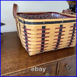 2003 Proudly American Wash Day Basket Set- Made In America