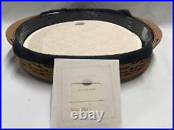 2004 Longaberger Collectors Club Edition Tea Tray Basket and Serving Set Combo