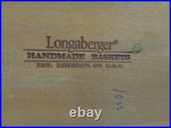 2006 Longaberger Basket Wooden Lids, Protectors & Lids 13-Pc Canister Set