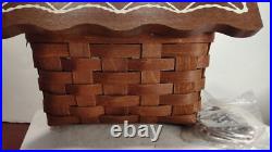 2009 Longaberger Collectors Club Gingerbread House Basket Set With Box 2009 Longaberger Collectors Club Gingerbread House Basket Set With Box