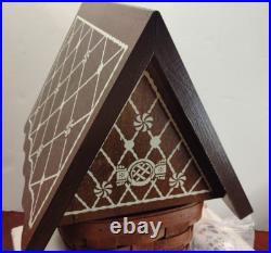 2009 Longaberger Collectors Club Gingerbread House Basket Set With Box 2009 Longaberger Collectors Club Gingerbread House Basket Set With Box