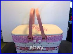 2012 Longaberger Medium Market Basket Horizon of Hope with Insulated Bag 2012 Longaberger Medium Market Basket Horizon of Hope with Insulated Bag