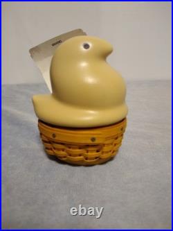 2013 MINIATURE PEEP BASKET LONGABERGER COLLECTORS CLUB Item #12135