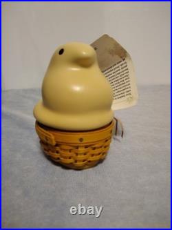 2013 MINIATURE PEEP BASKET LONGABERGER COLLECTORS CLUB Item #12135