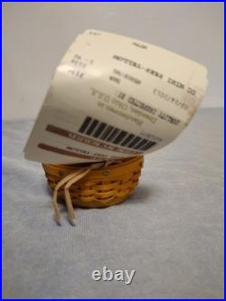 2013 MINIATURE PEEP BASKET LONGABERGER COLLECTORS CLUB Item #12135