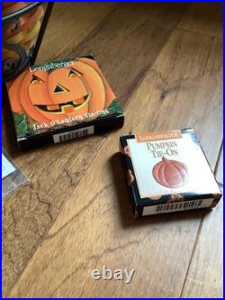 2018 Longaberger Treat Basket, Tags, Wrought Iron, Liner Protector Lid