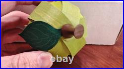 3 Pieces of Longaberger Wood Craft Fruit HTF