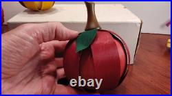 3 Pieces of Longaberger Wood Craft Fruit HTF