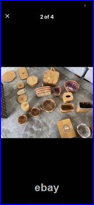 40 pieces Longaberger baskets