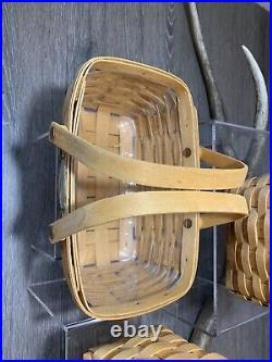 5 Spring Longaberger Baskets Recipe Woven Memories 1999 2000 2002 2004