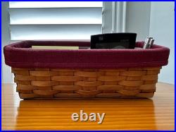 Assorted Longaberger Baskets and Wrought Iron Wall Hanging Organizer- FREE S&H