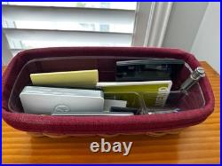 Assorted Longaberger Baskets and Wrought Iron Wall Hanging Organizer- FREE S&H