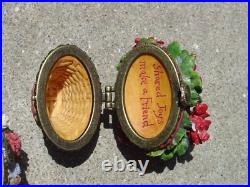 Boyds Bears Beans Treasure Box Lot of 9 w Longaberger Flower Basket Pumpkin READ