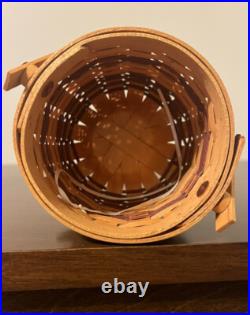 CIB 2008 Longaberger May Series Miniature Sweet Pea Basket & Boyds Treasure Box