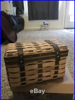 Collectors Club Treasure Chest Basket Set Longaberger