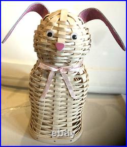 D &Co. 2025 Woven Easter Bunny withAccessories Woven by Longaberger Weavers-NEW D &Co. 2025 Woven Easter Bunny withAccessories Woven by Longaberger Weavers-NEW