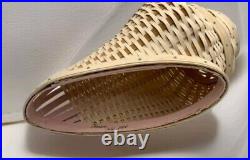 Dresden & Co CONCH SHELL BASKETLongaberger Weavers BEACH OCEAN NAUTICAL DECOR