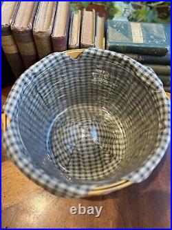 EXCEPTIONAL LONGABERGER Homestead APPLE BASKET 2001 With Realistic Faux Apples