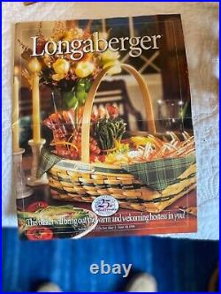 Entire Longaberger Basket Family Traditions Series Set of 5 Baskets very RARE