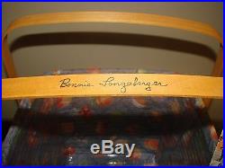Grandma Bonnie's TWO-PIE 1998 Longaberger Basket Set Burnt In Signature NEW
