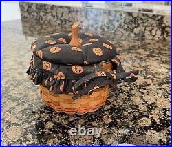 Halloween Longaberger Baskets (4) & Candy Dish (1)