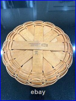 In Box Longaberger Wrought Iron Small Snowman withFrosty and Frosty Jr Baskets