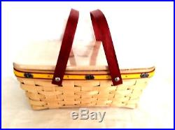 JELLY BELLY Basket Complete Set RARE 1st year 2007 Longaberger Signed by 6 New