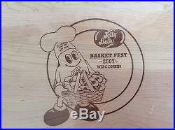 JELLY BELLY Basket Complete Set RARE 1st year 2007 Longaberger Signed by 6 New