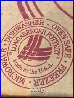 LONGABERGER / 1994 Longaberger Basket / Pie Holder and Pie Plate /VINTAGE/ NEW LONGABERGER / 1994 Longaberger Basket / Pie Holder and Pie Plate /VINTAGE/ NEW