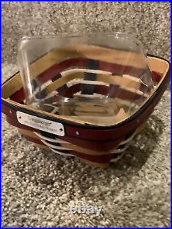 LONGABERGER 2017 Inaugural Basket Set NEW EXCELLENT RARE! Original Wrapping