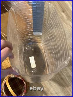 LONGABERGER BASKET LOT Of 11, 1991-2006 Various Types & Size Liners Signed Read