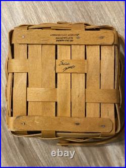 LONGABERGER BASKET LOT Of 11, 1991-2006 Various Types & Size Liners Signed Read