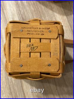LONGABERGER BASKET LOT Of 11, 1991-2006 Various Types & Size Liners Signed Read