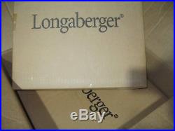 LONGABERGER BASKET POTTERY SET LOT of 4 RICHARD COWDREY Framed Prints FRUIT NWT