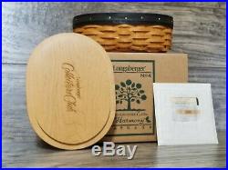 LONGABERGER Collectors Club HARMONY Basket Collection Complete set of 5 (MINT)