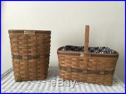 LONGABERGER Complete Set of 12 Original JW COLLECTION Baskets
