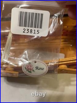 LONGABERGER Miniature Rose May Series Collectors Club Basket Combo NEW in Box